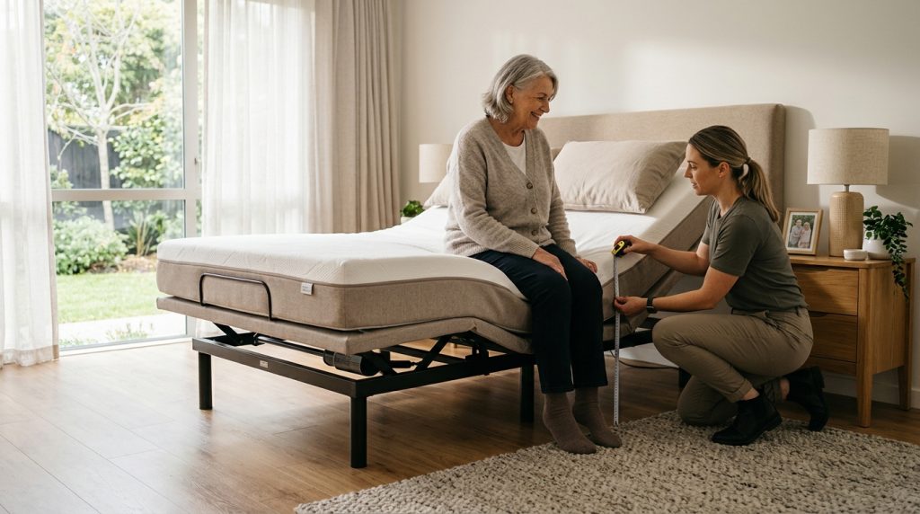 Adjustable bed mattress for seniors in New Zealand