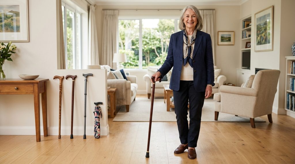 Premium walking canes for seniors in New Zealand