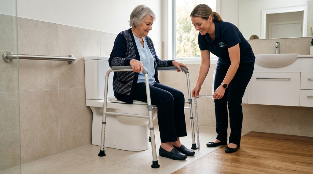 Toilet frames for seniors in New Zealand